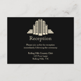 Recepción nupcial del rayo de la torre del art