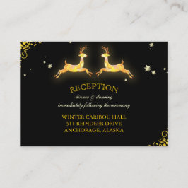 Recepción o registro de bodas de renos