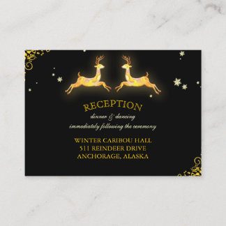 Recepción o registro de bodas de renos