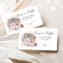 Recepción Paris Tarjeta Raffle Diaper Patisserie de Ducha Fr