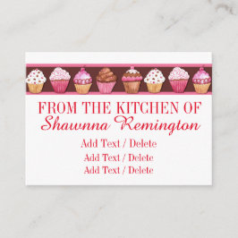 Recepción Pastel / Panadería - Tarjeta de presentación