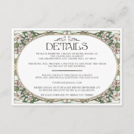 Recepción PENELOPE 01 A - Tarjeta de detalles