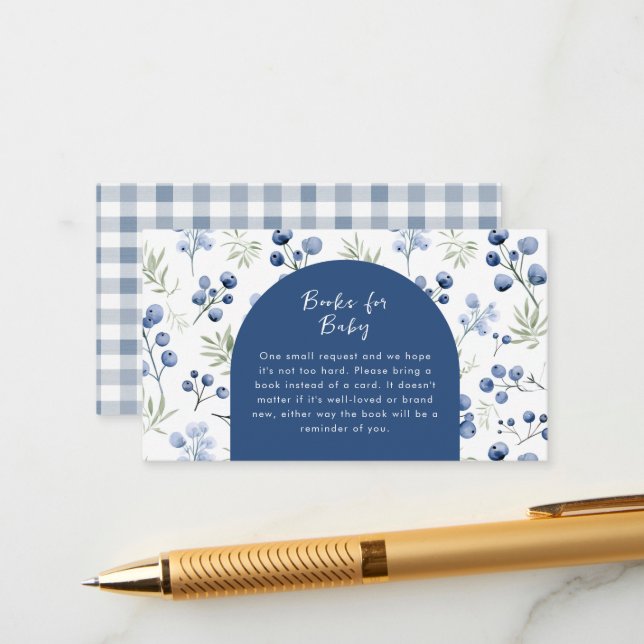 Recepción Pequeña tarjeta de gabinete de Baby Shower de colo (Anverso/Reverso In Situ)