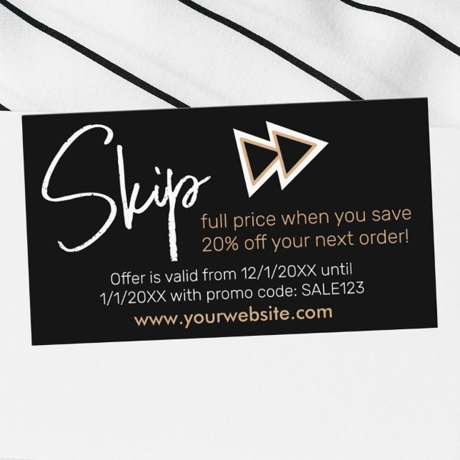 Recepción Promo tarjeta de presentación (Subido por el creador)