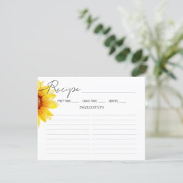 Recepción Receta de ducha de novia con tarjeta de inscripció