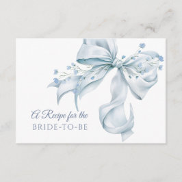 Recepción Receta de Tarjeta de Desayuno de Boda Coquette con