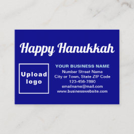 Recepción Saludo de Business Hanukkah con tarjeta de cubiert