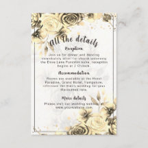 Sepia Rose - Tarjeta de sobre