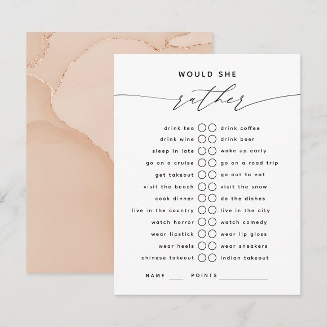 Recepción Sería Más Bien Elegante Tarjeta De Gabinete De Scr (Anverso / Reverso)