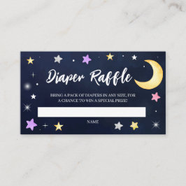 Recepción Sobre la Tarjeta De Alojamiento De Raffle Diaper D