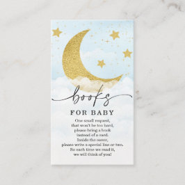 Recepción Sobre la tarjeta de Baby Shower del libro Moon Boy