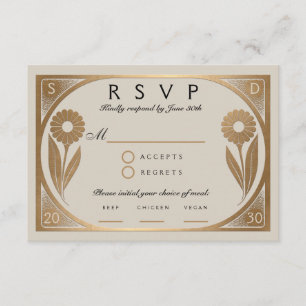 Recepción SOLARA I : Tarjeta RSVP de boda