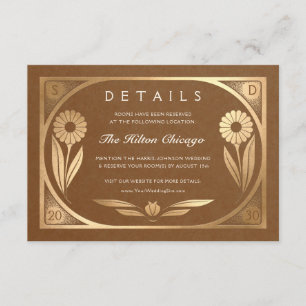 Recepción SOLARA III : Tarjeta de detalles del Boda