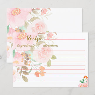 Recepción Solicitud de tarjeta de recetario para la ducha de