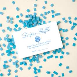 Recepción Tarjeta Baby Shower Diaper Raffle para copas de ni