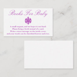 Recepción Tarjeta Baby Shower para bebé copo de nieve para i