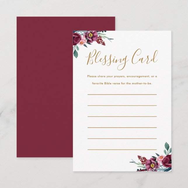 Recepción Tarjeta de advertencia de oraciones con tarjeta de (Anverso / Reverso)