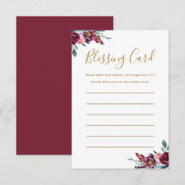 Recepción Tarjeta de advertencia de oraciones con tarjeta de