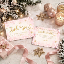 Tarjeta de agradecimiento para baby shower de invi