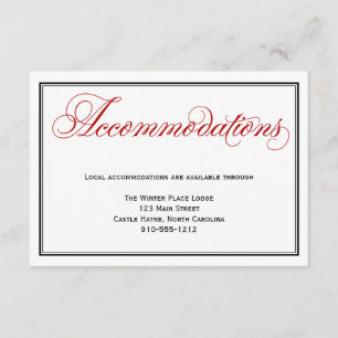 Recepción Tarjeta de alojamiento Boda de guiones de caligraf