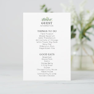 Recepción Tarjeta de alojamiento para Boda de color de agua