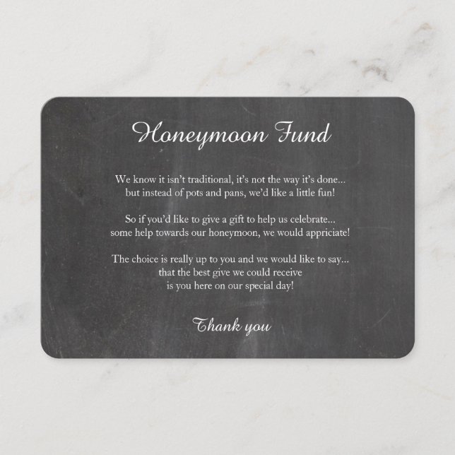 Recepción Tarjeta de buenos deseos de luna de miel con mapa  (Anverso)