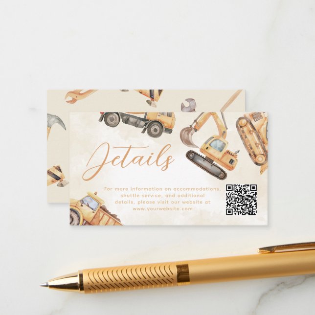 Recepción Tarjeta de cierre de detalles de construcción (Anverso/Reverso In Situ)