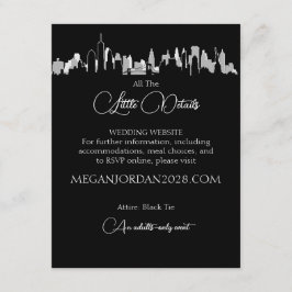 Recepción Tarjeta de cierre de línea aérea de Nueva York