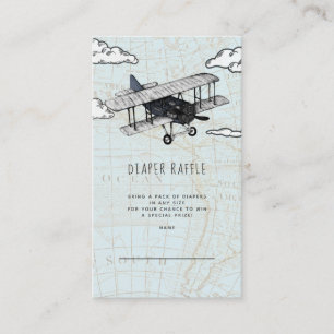 Recepción Tarjeta de cierre de Raffle de Diaper para Avión V