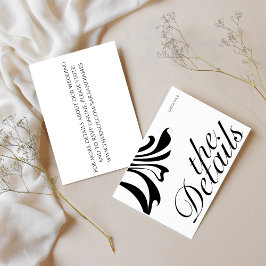 Recepción Tarjeta de cierre de sitio web del Boda de caligra