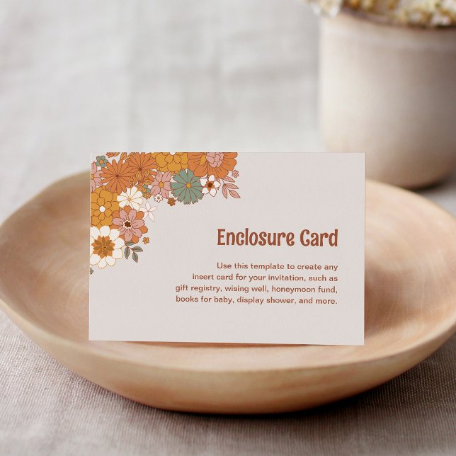 Recepción Tarjeta de cierre Groovy Baby (Subido por el creador)