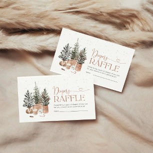 Recepción Tarjeta de cierre Raffle para navidades Cosy Diape