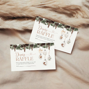 Recepción Tarjeta de cierre Raffle para navidades Cosy Diape