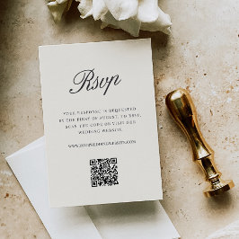 Recepción Tarjeta de confirmación de asistencia de boda con
