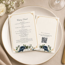Tarjeta de confirmación de asistencia para boda de