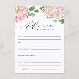 Recepción Tarjeta de consejo de Boda para Rosas de color ros