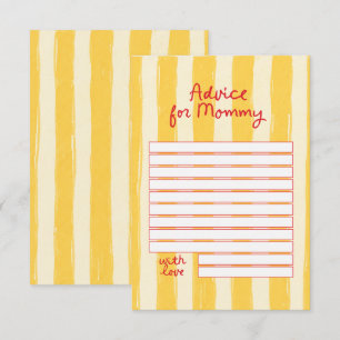 Recepción Tarjeta de Consejos para Mamá Ciao Baby Arte Fol