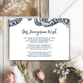 Recepción Tarjeta de deseos de luna de miel de pulpo náutico