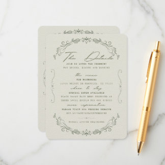 Recepción Tarjeta de detalles