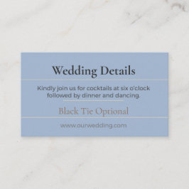 Recepción Tarjeta de detalles de boda boho | Chic Floral Lux
