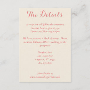 Recepción Tarjeta de detalles de plumeria tropical y lirio d