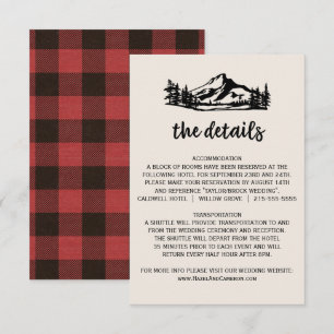 Recepción Tarjeta de detalles del Boda de la placa de protec