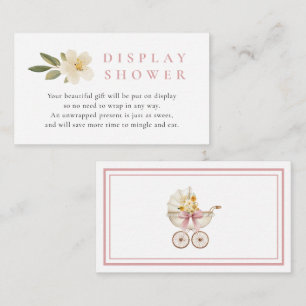Recepción Tarjeta de ducha de exhibición Blush   Ducha de be