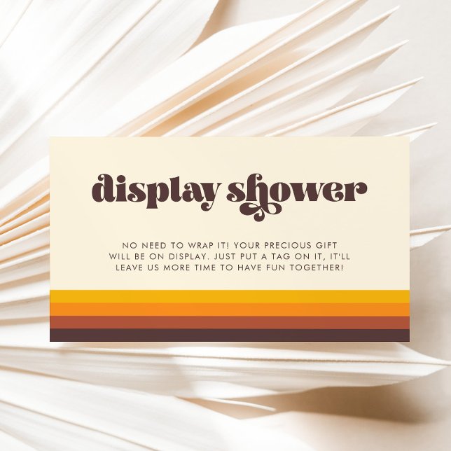 Recepción Tarjeta de ducha de pantalla de mediados de siglo  (Subido por el creador)