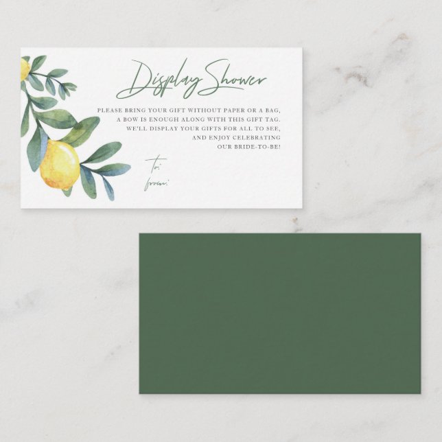 Recepción Tarjeta de ducha de pantalla, sin envolver, ducha  (Anverso / Reverso)