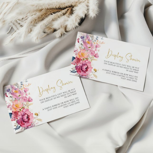 Recepción Tarjeta de ducha Purple Wildflowers Display (Subido por el creador)