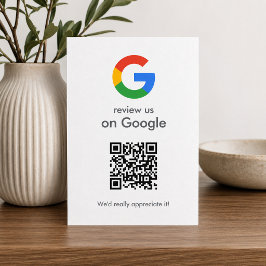 Recepción Tarjeta de Encerramiento de Reseñas de Google | In