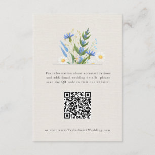Recepción Tarjeta de Encerramiento Floral Botánico de Margar