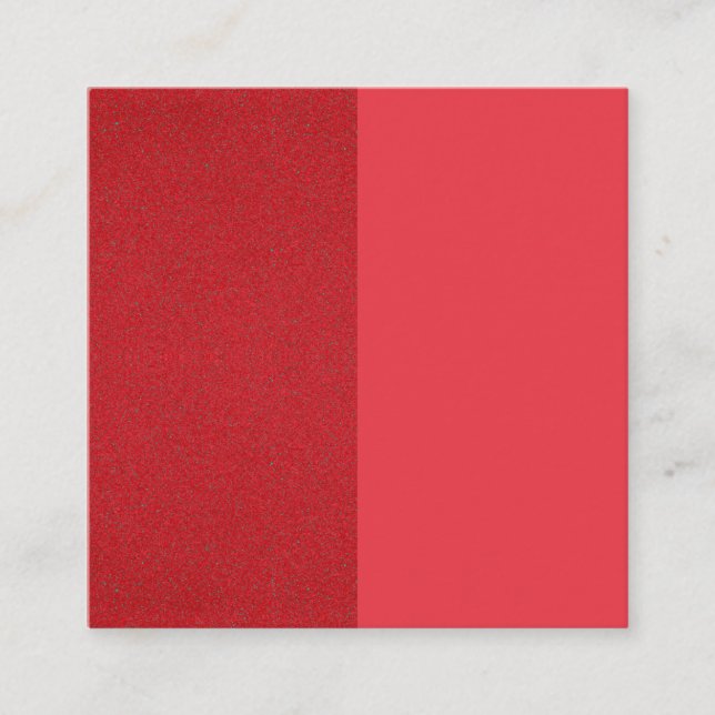Recepción Tarjeta de Enclosure de Textura Tomate Rojo Dividi (Anverso)