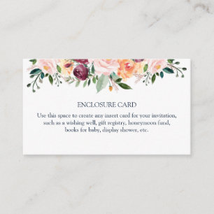 Recepción Tarjeta de Enclosure Hora del Té